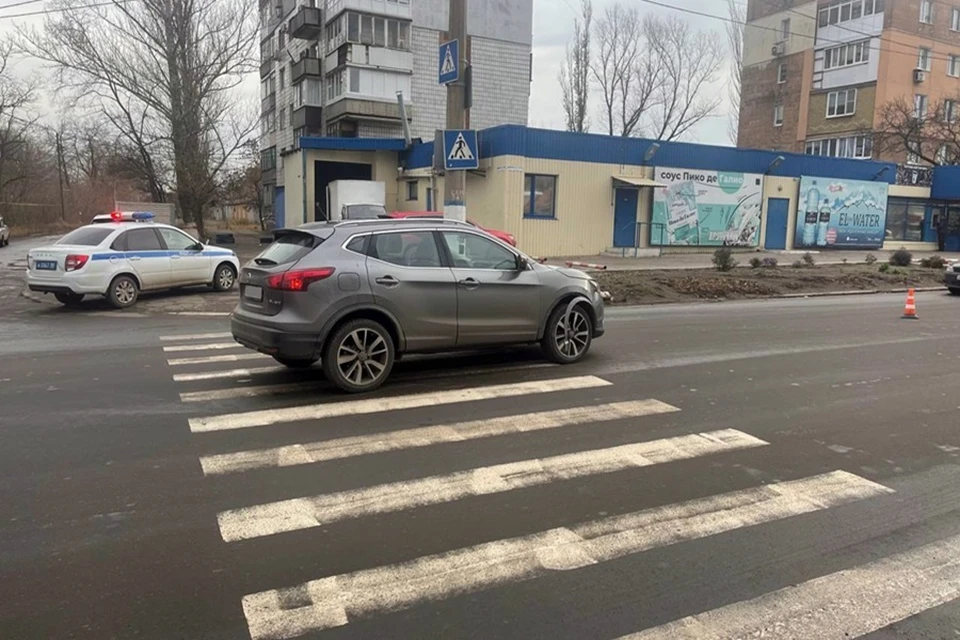 В Макеевке произошло ДТП, в котором пострадали два ребенка. Фото: МВД по ДНР