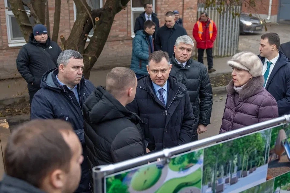 Врио главы Ростовской области 11 декабря посетил проблемные объекты Таганрога. Фото: правительство Ростовской области