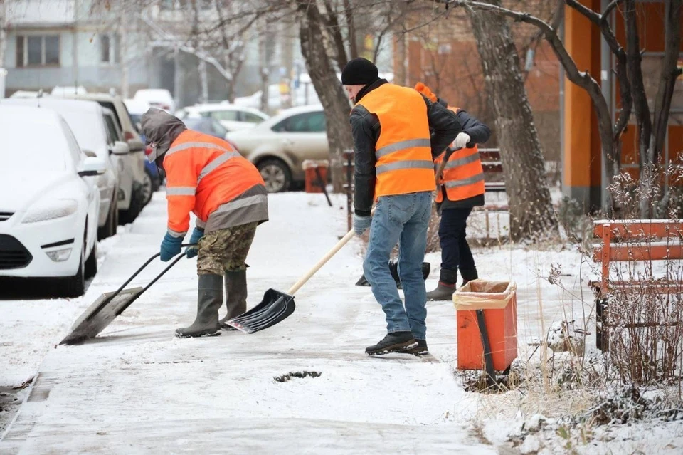 Специалисты усилят работы в период снегопада. Фото: городская администрация