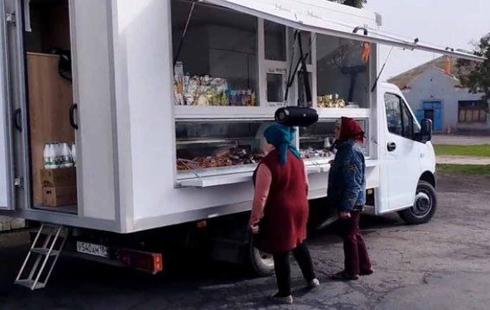 В Херсонской области кроме привычных магазинов и автолавок могут появиться магазины российских ритейлеров. Фото: тг-канал Владимира Сальдо