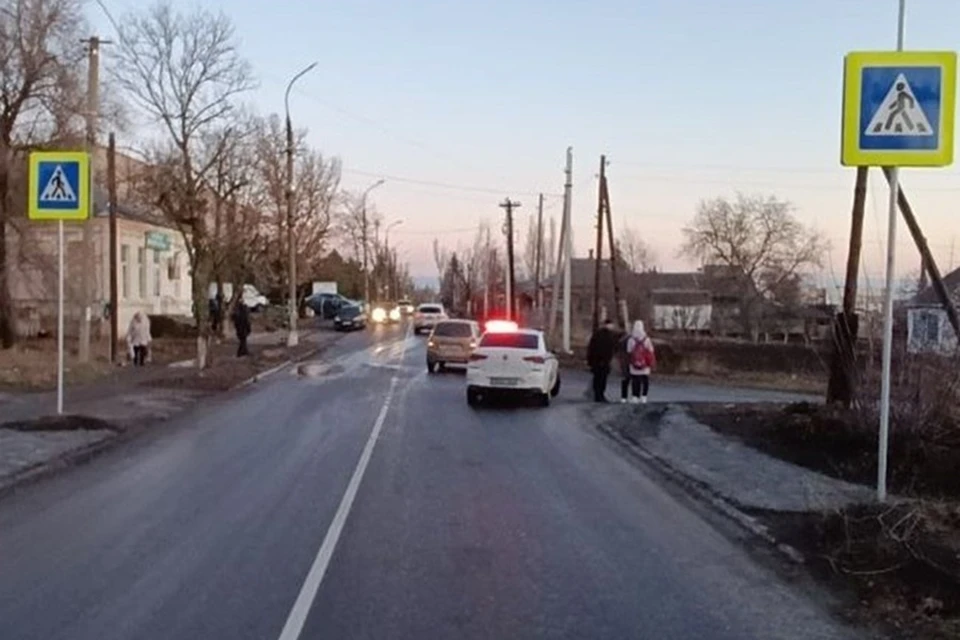 В Куйбышевском районе Донецка водитель совершил наезд на пешехода. Фото: МВД по ДНР