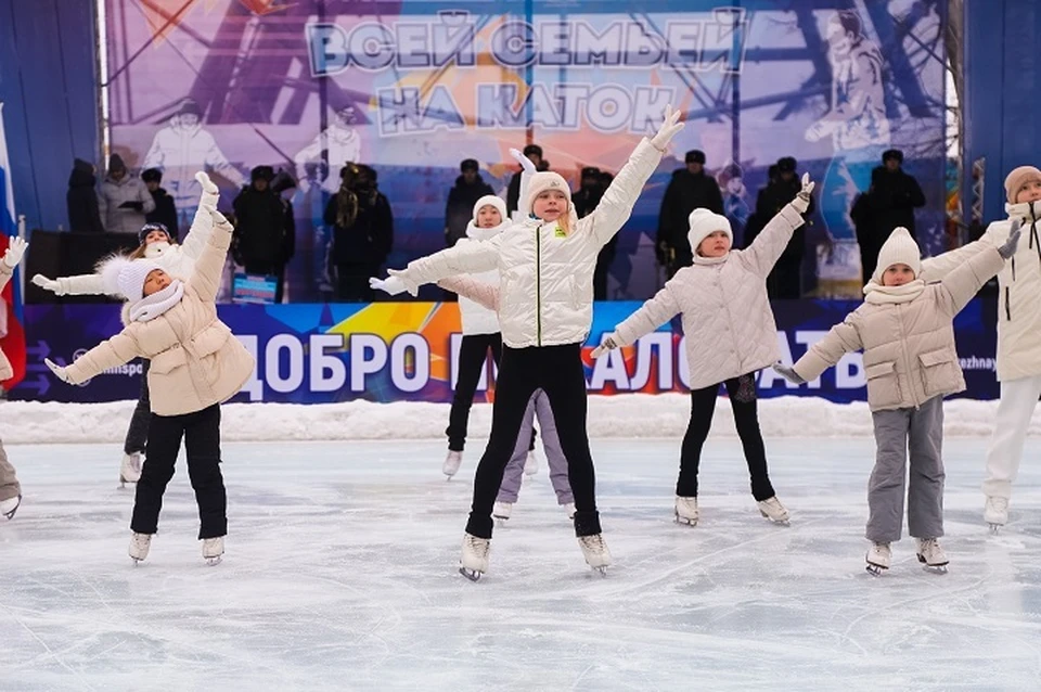 День зимних видов спорта состоится на катке