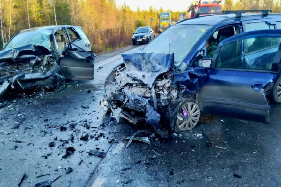 Водитель Opel получила тяжкие травмы, а ехавший с ней пассажир скончался. Фото: прокуратура Мурманской области