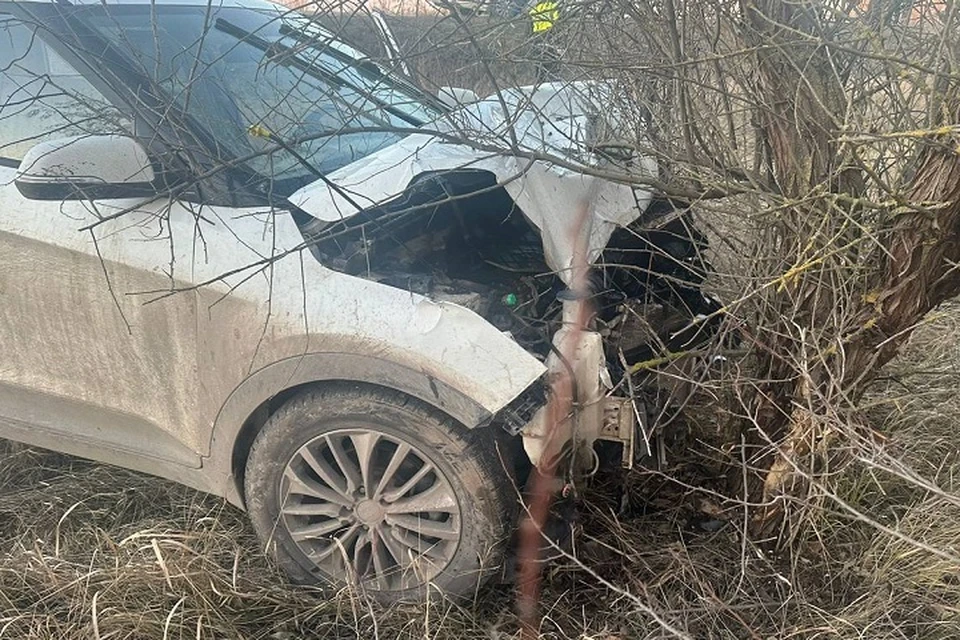 Авария произошла на трассе Ростов - Семикаракорск - Волгодонск. Фото: управление Госавтоинспекции России по Ростовской области