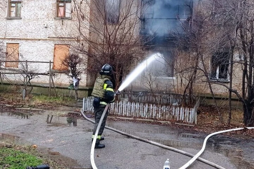 Три пожара потушили херсонские спасатели за сутки. Фото: ГУ МЧС России по Херсонской области