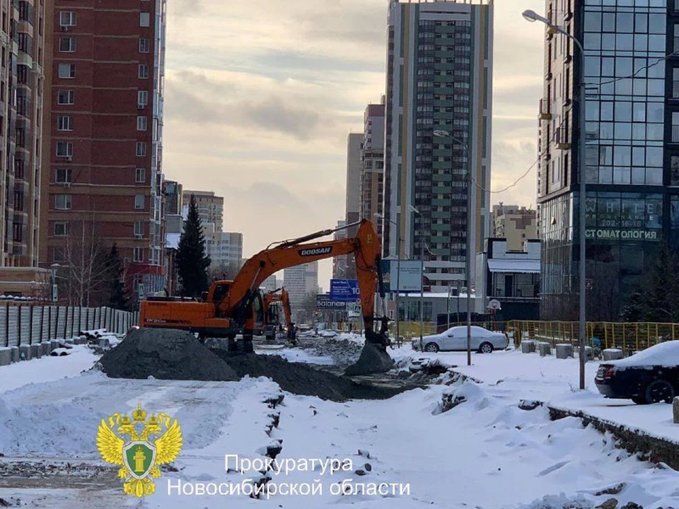 В Новосибирске организации по ремонту теплосетей наказали за условия труда. Фото: прокуратура Новосибирской области