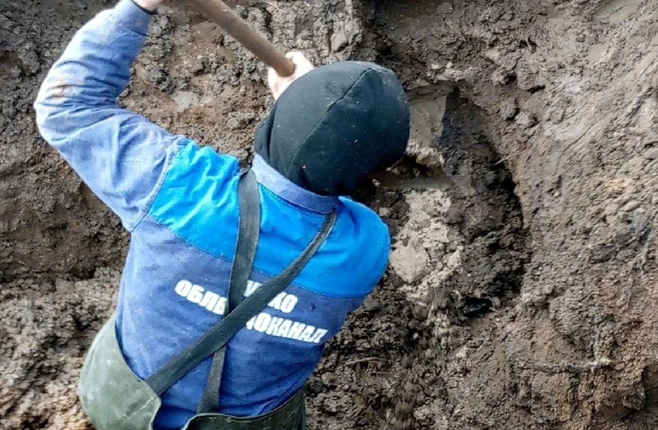 В Скадовском округе провели ремонтно-восстановительные работы на водопроводно-канализационных сетях. ФОТО: пресс-служба ГУП ХО "Облводоканал"