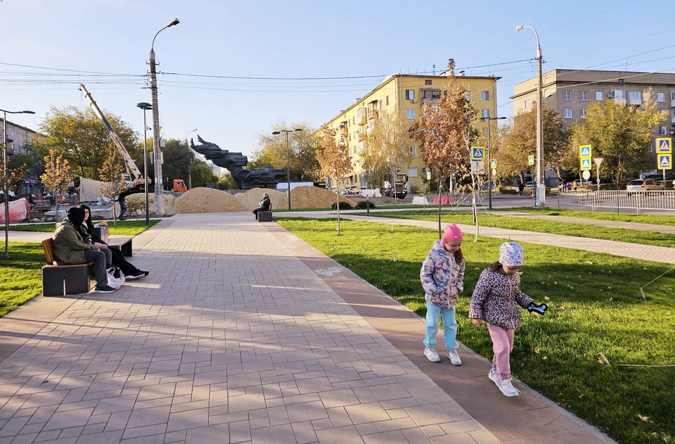 Благоустройство продолжат от памятника Паникахе ко Второй продольной.