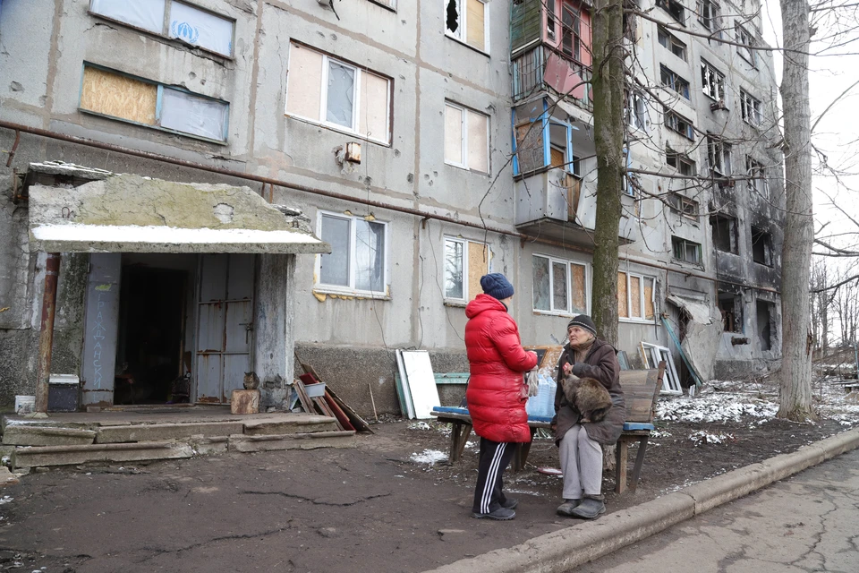 Корреспондент «Комсомолки» побывал в освобожденной Красногоровке