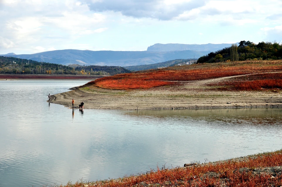 Объем воды в водохранилищах Крыма увеличился на 5,1 миллиона кубометров за месяц.