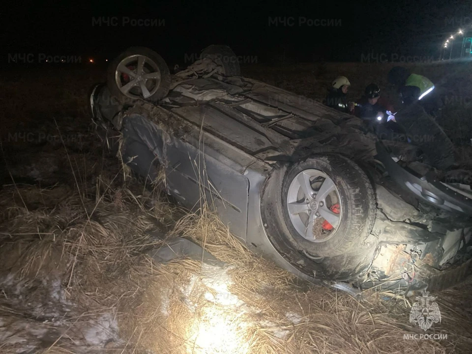 "Мазка" перевернулась в Калужской области