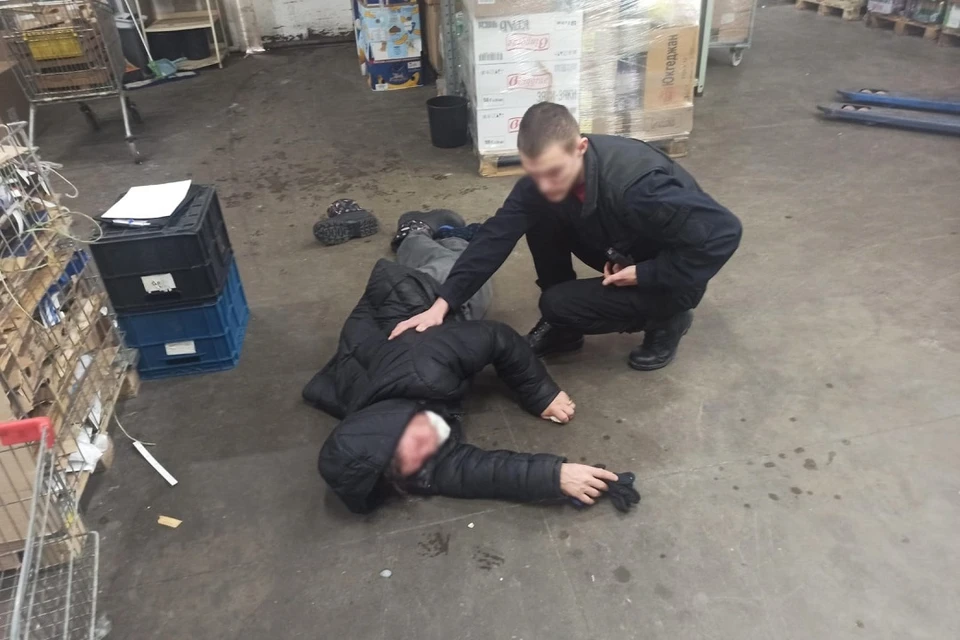 В Новосибирской области у магазинного вора случился приступ эпилепсии. Фото: АБ "Гвардия".