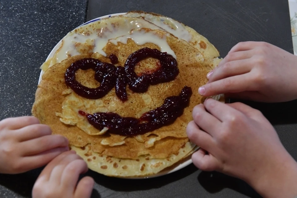 Блины можно давать детям старше двух лет