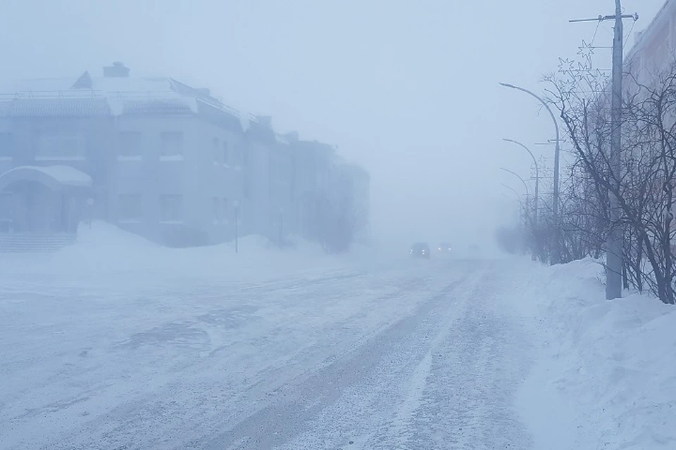 В Якутии ухудшились дорожные условия из-за непогоды