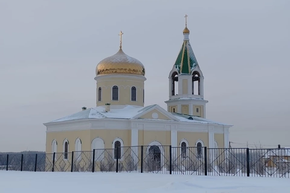 Храм в Черноречье признан объектом культурного наследия регионального значения. Сейчас он находится на реставрации. Фото: «Газпром газораспределение Оренбург»