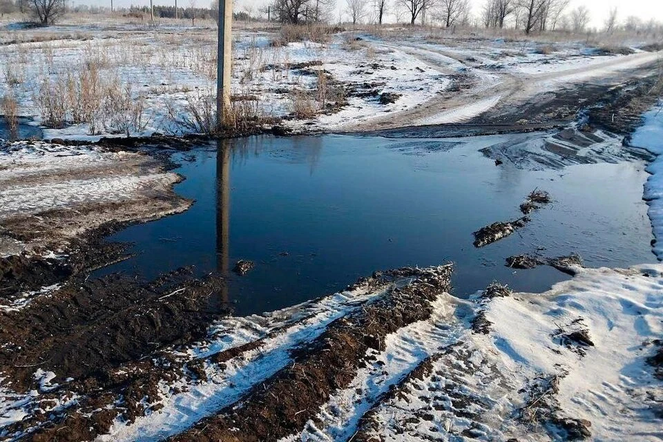 Минэкологии: В Якутии произошел прорыв нефтепровода Фото: МЧС