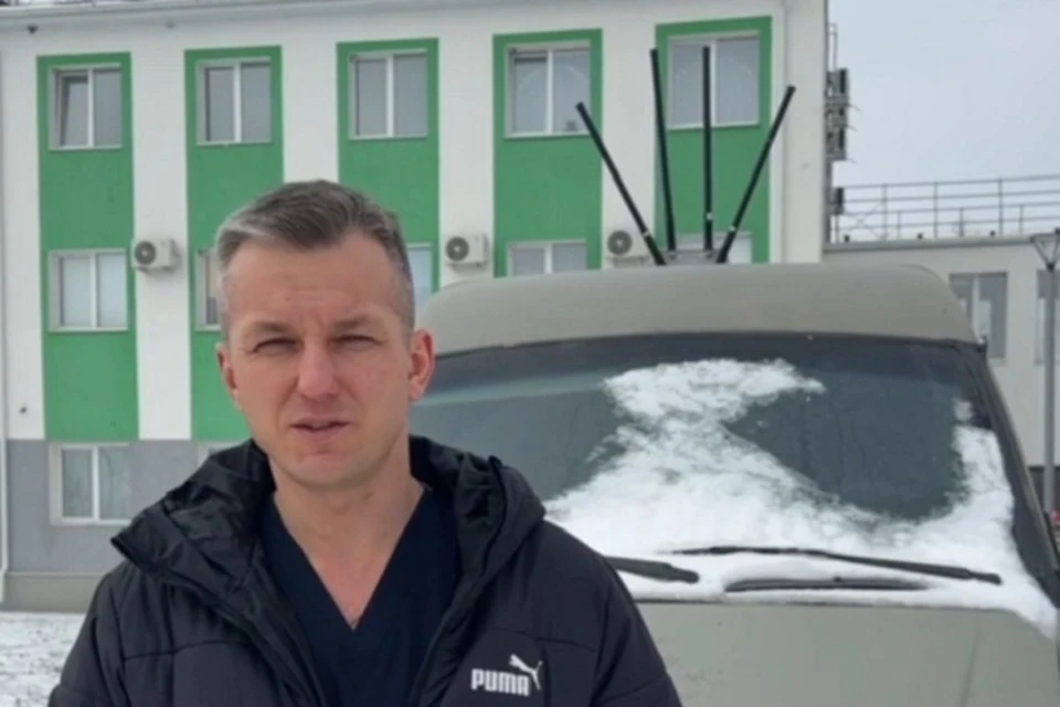 Подавитель дронов уже установили на служебный автомобиль медиков. Фото: t.me/volnovahaDNR
