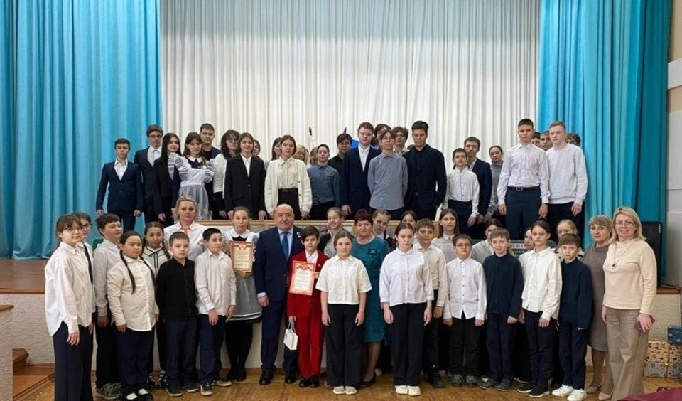 Ульяновские школьники посетили уроки мужества, их провели Герои России. ФОТО: тг-канал администрации Ульяновска