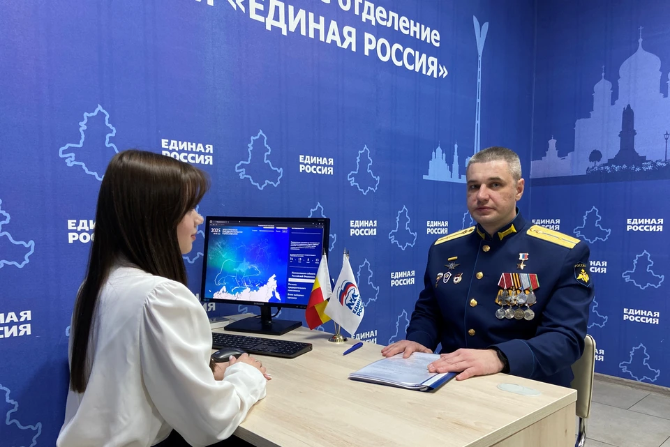 Герой России, ветеран СВО Андрей Манухин. Фото: предоставлено Ростовским региональным отделением Всероссийской политической партии «ЕДИНАЯ РОССИЯ»