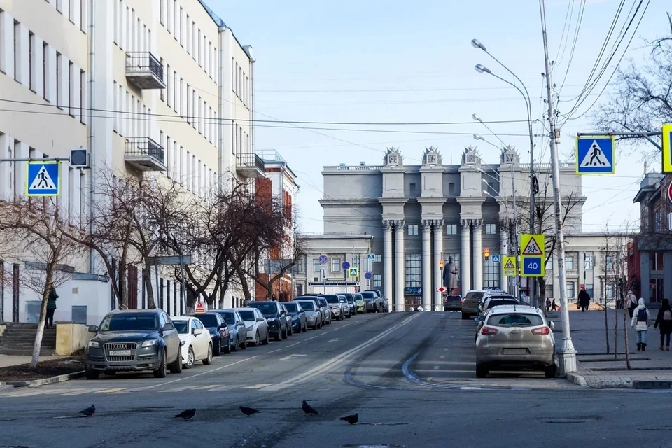 Столбы установят на площади Куйбышева