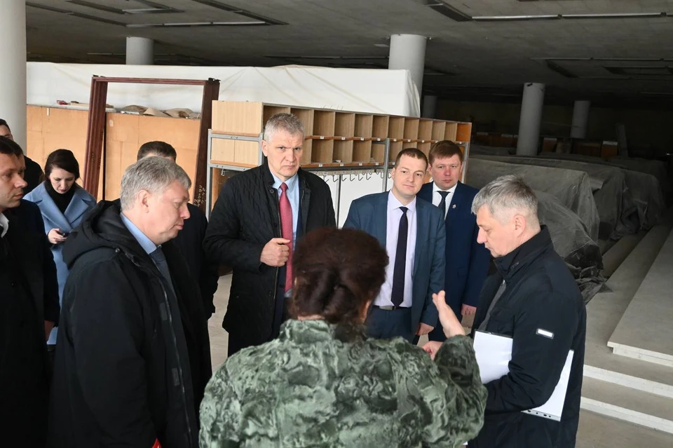 Русских дал поручение летом завершить реставрацию Мемцентра в Ульяновске | ФОТО: телеграм-канал КПРФ Ульяновск