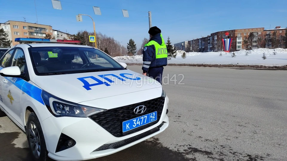 В Кемерове выявили такси с неисправной тормозной системой.