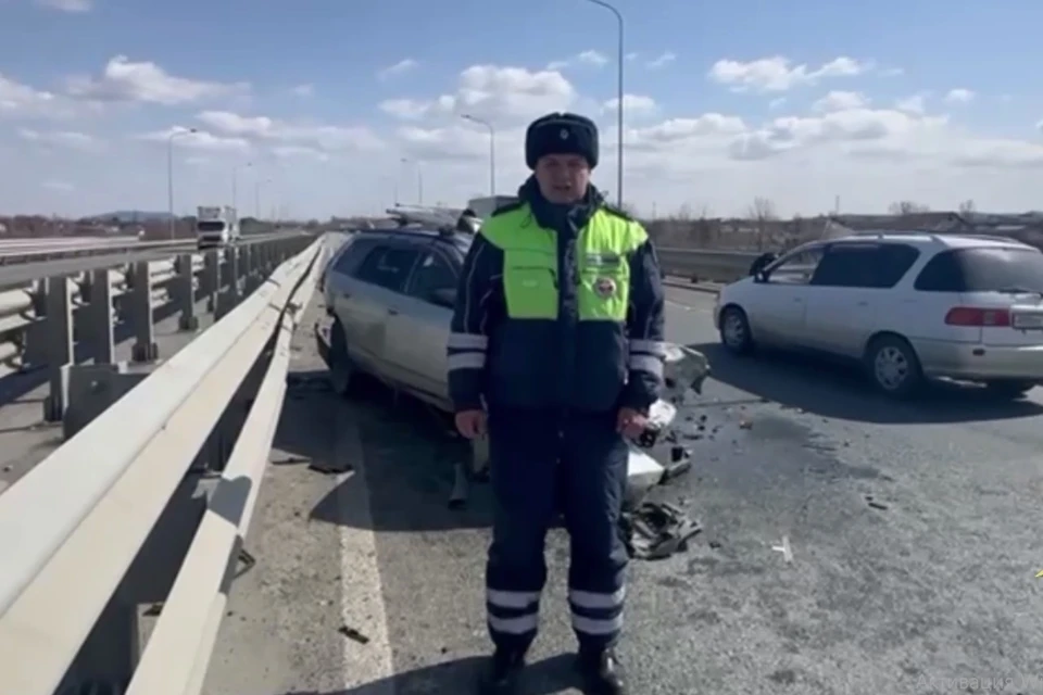 В ДТП погиб человек.