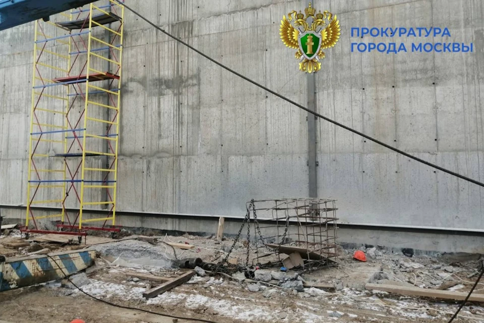 В Зеленограде на стройке пострадали рабочие