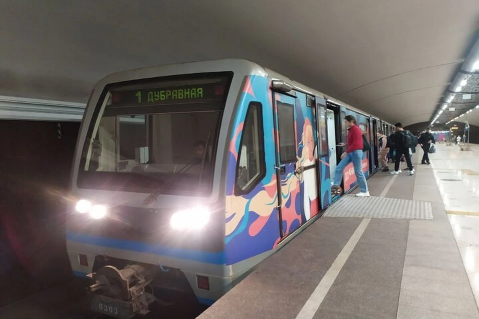 На первой ветке метро могут на месяц приостановить движение поездов к станции «Дубравная».