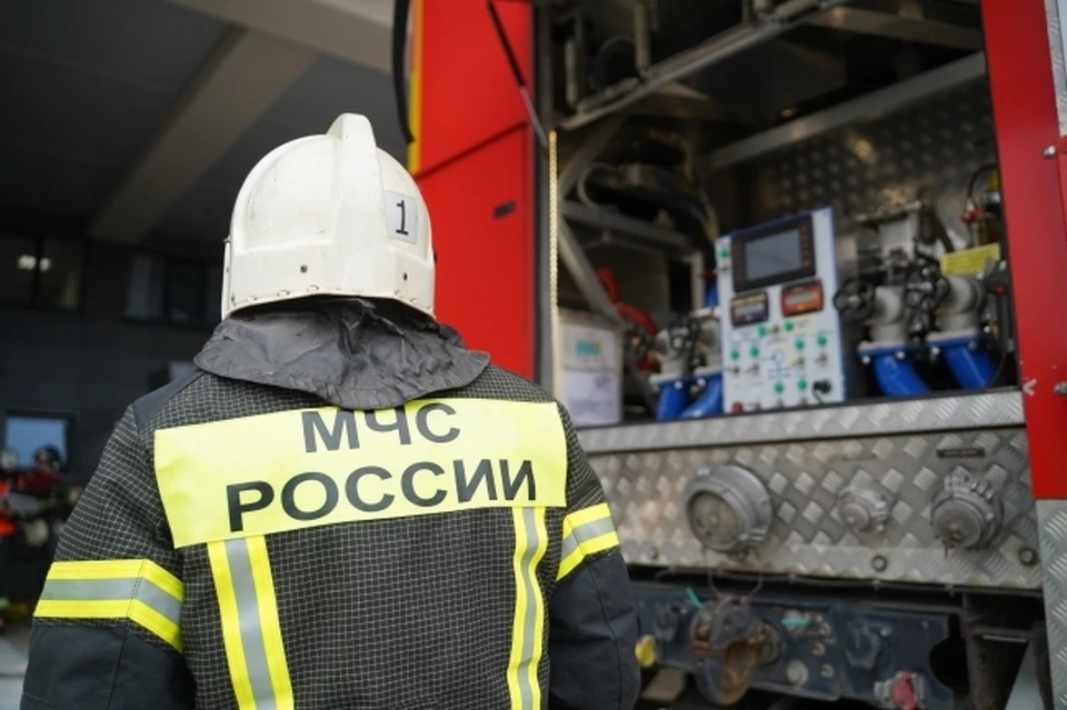 При пожаре пострадало имущество управляющей компании.
