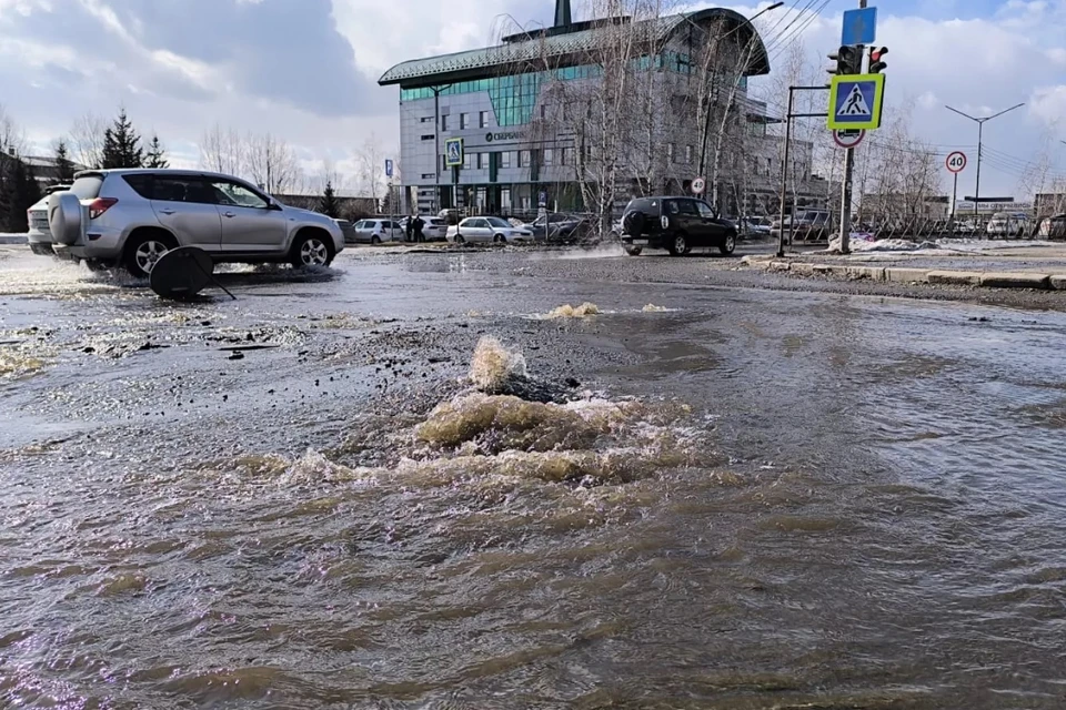 Затопленные дороги