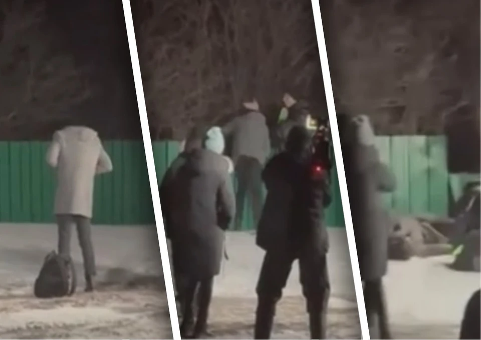 Кадры видео: соцсети