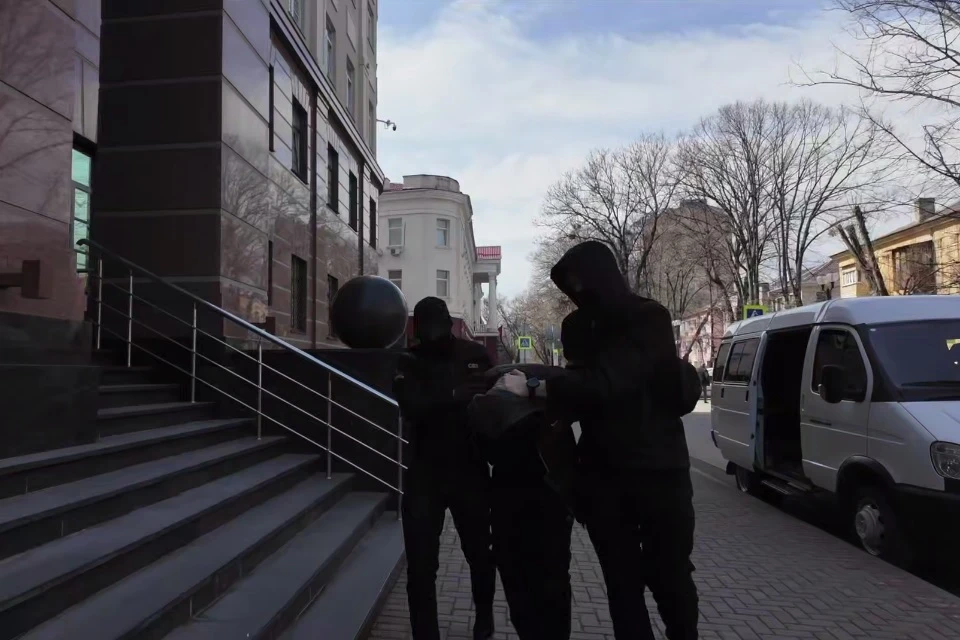 Фото: кадр видео пресс-службы УФСБ по РК и Севастополю