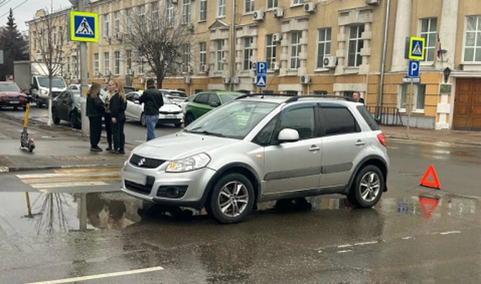 Фото с места ДТП.