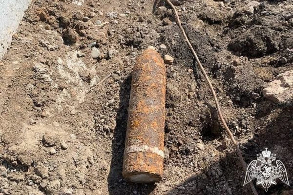 В Красноярске росгвардейцы обезвредили бомбу времен войны. Фото: краевая Росгвардия
