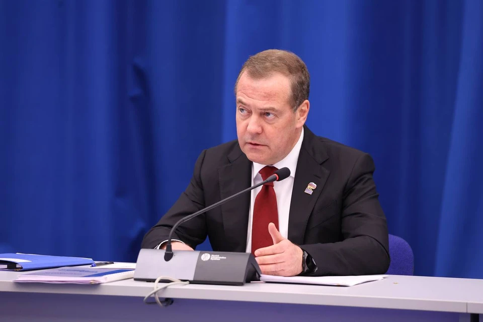 Председатель партии «Единая Россия» Дмитрий Медведев. Фото: ER.ru
