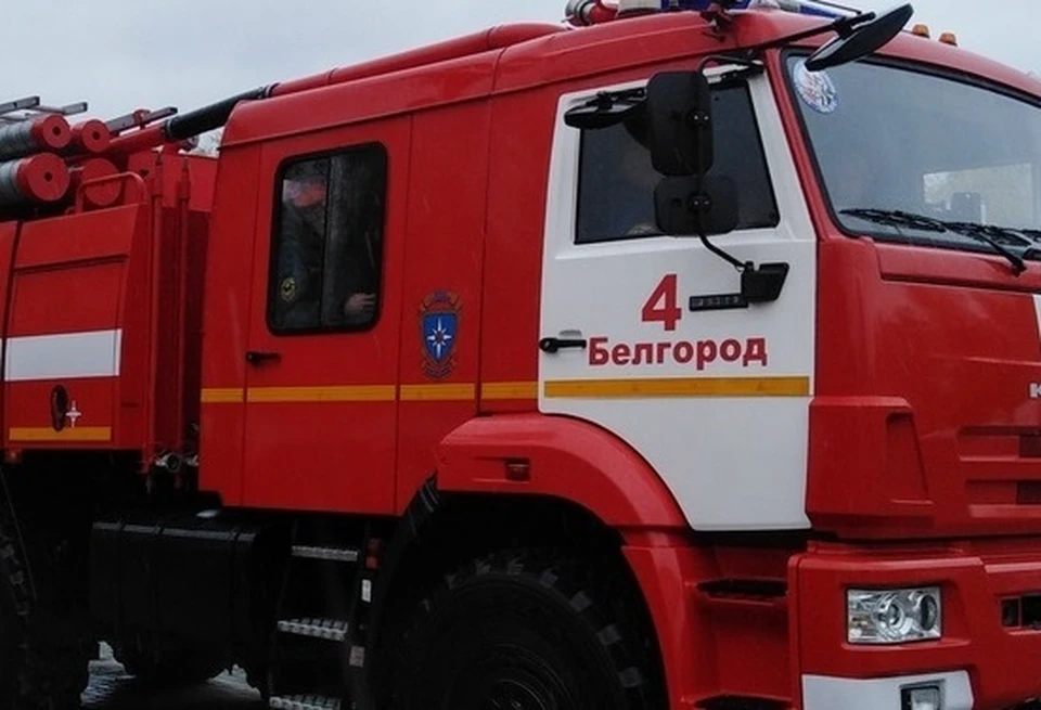 В Белгородской области на пожаре пострадала пожилая женщина