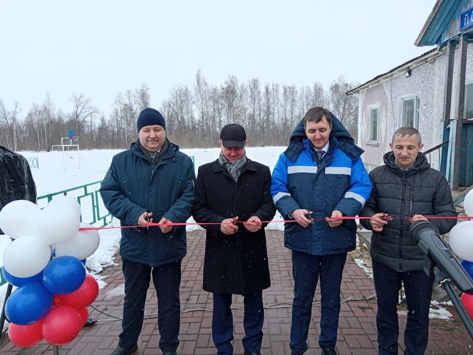 В деревне Кировского района появился газ