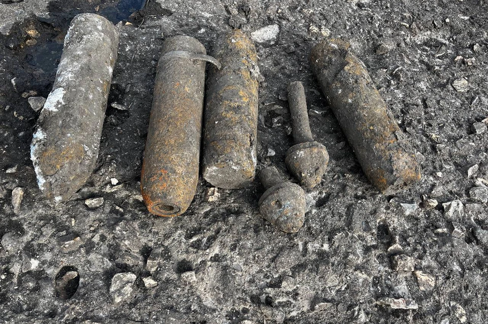 Боеприпасы нашли при проведении хозработ