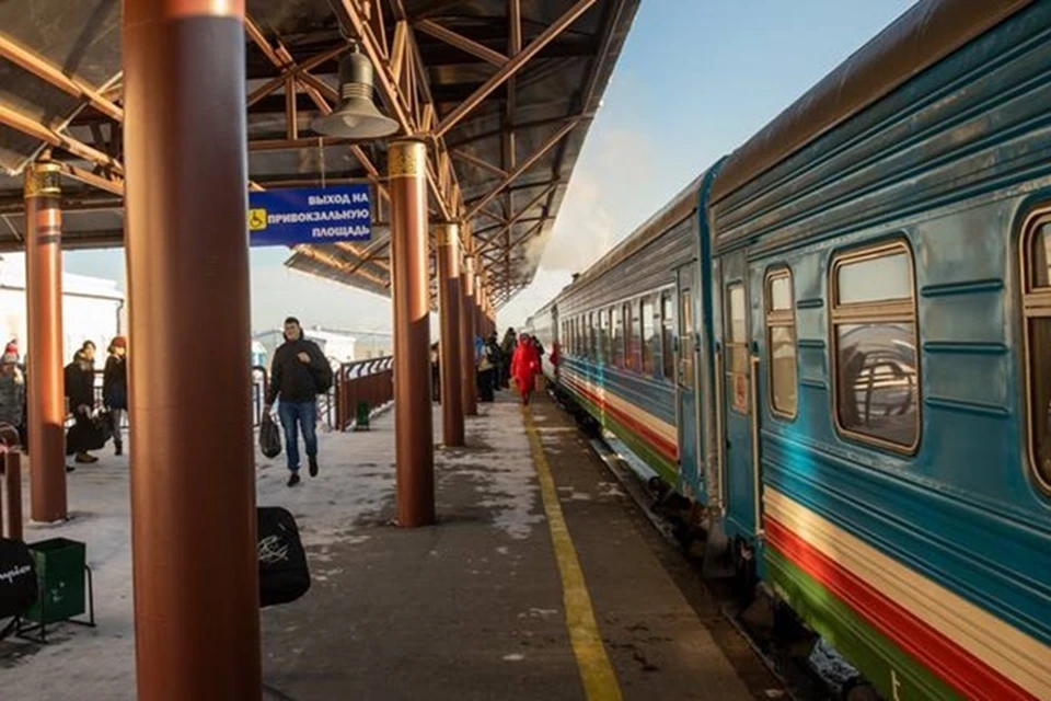 Трансфер до железнодорожного вокзала через реку Лена изменится в Якутии. Фото: «Железные дороги Якутии»