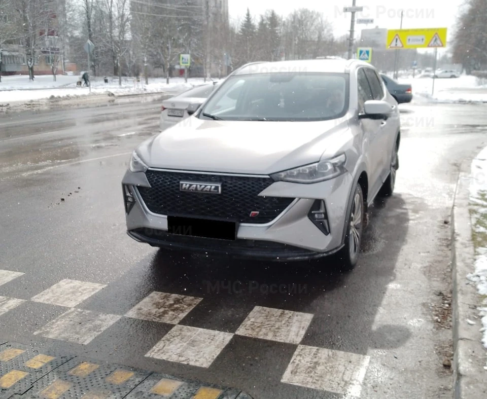 В Обнинске водитель не успела затормозить и сбила человека