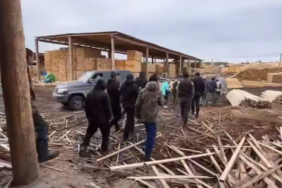 Скриншот: видео МВД Красноярского края