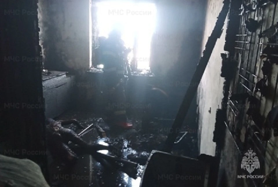 Мужчина погиб при пожаре в Тутаевском районе.