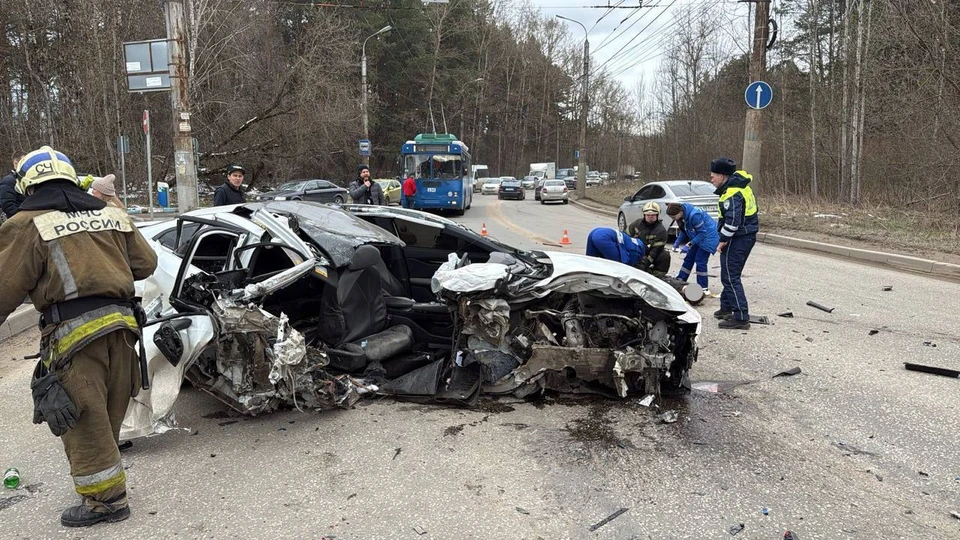 В Калуге погиб один из участников аварии на улице Гурьянова