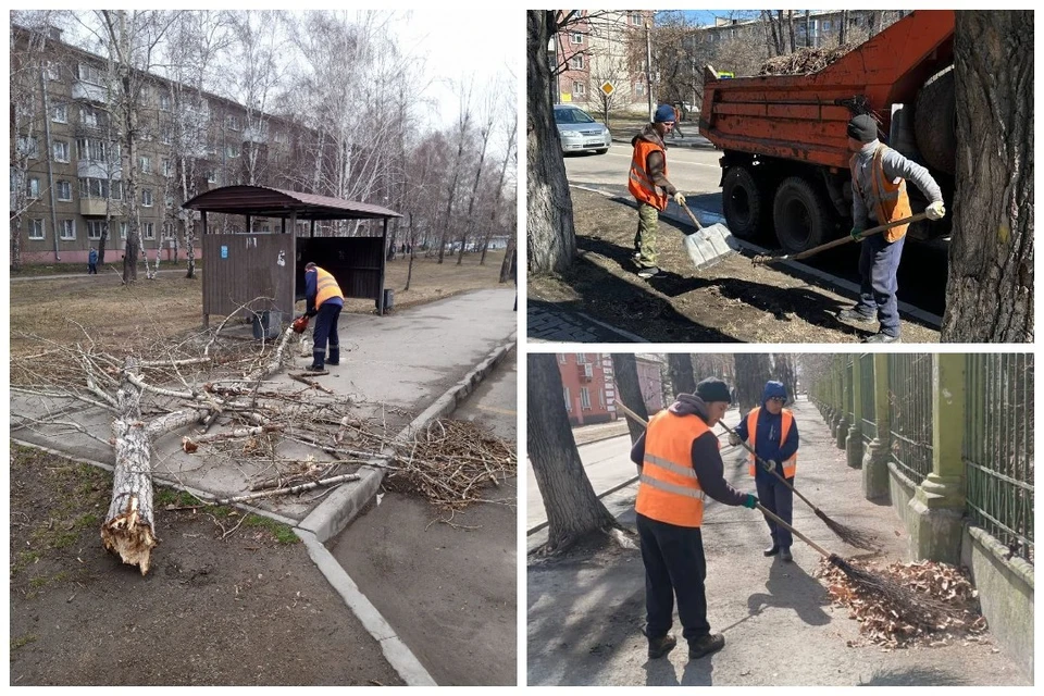 Во всех районах Иркутска устраняют последствия урагана.