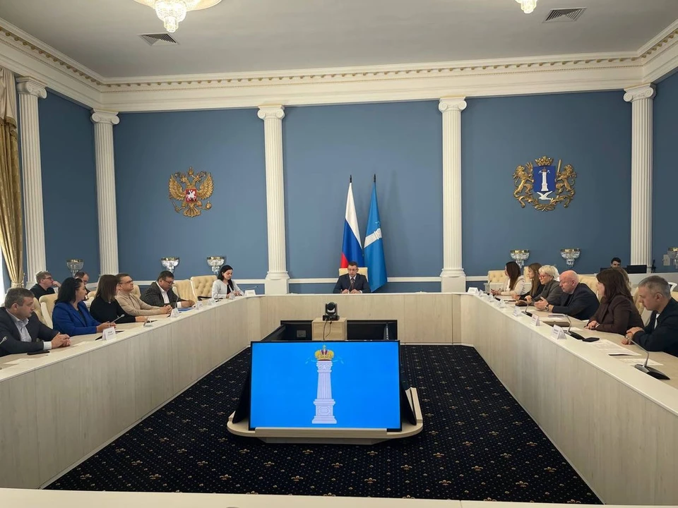 В Ульяновске прошла встреча бизнесменов с председателем правительства региона. Фото пресс-служба председателя правительства Ульяновской области