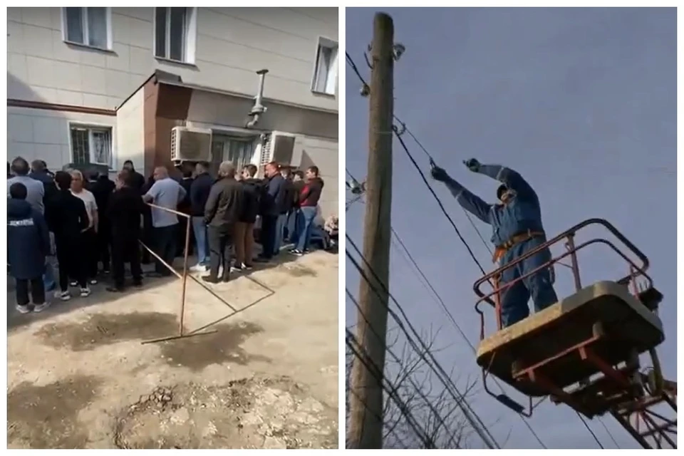 Электрики отключили 47 незаконных врезок, полицейские забрали в отдел на проверку 172 человек. Кадры видео УМВД по Рязанской области.
