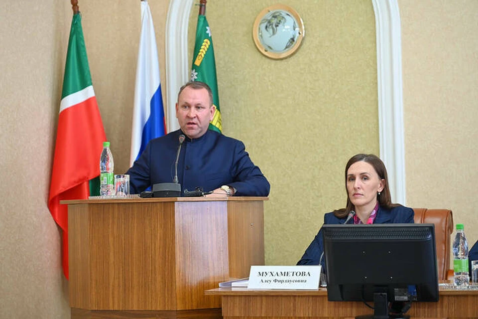 Решение о назначении было принято на 49-м очередном заседании районного Совета. Фото: gossov.tatarstan.ru