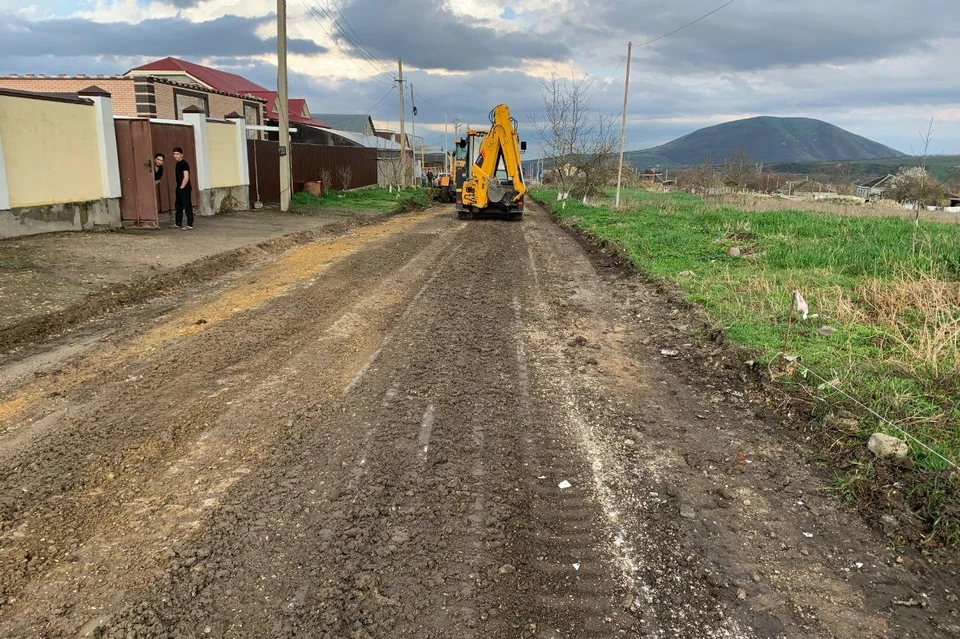 Грейдирование путей провели в 15 населенных пунктах