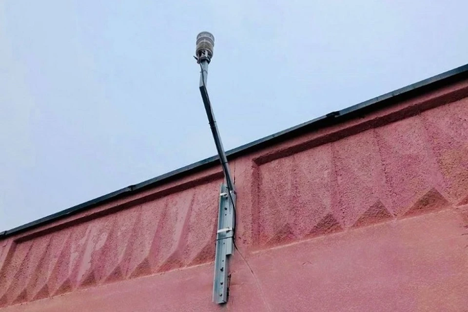Пост контроля воздуха фиксирует превышения.